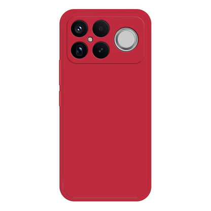 For Redmi K90 Pro Max/Poco F8 Ultra Imitation Liquid Silicone Phone Case(Red)