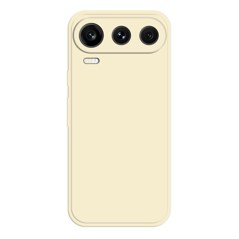 For Honor 600 Pro Global Imitation Liquid Silicone Phone Case - White - EDA007723607B