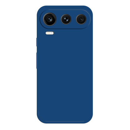 For Honor 600 Pro Global Imitation Liquid Silicone Phone Case - Blue - EDA007723607C