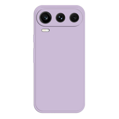 For Honor 600 Pro Global Imitation Liquid Silicone Phone Case - Purple - EDA007723607D