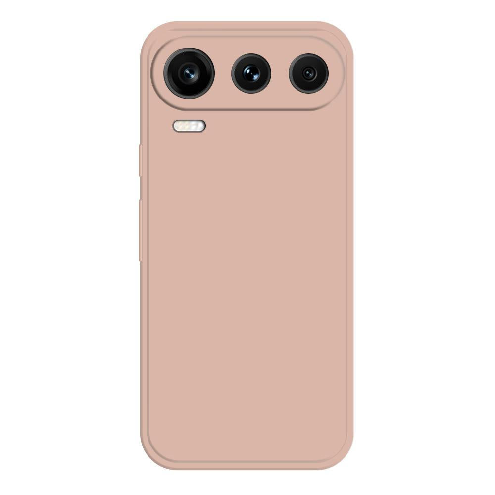 For Honor 600 Pro Global Imitation Liquid Silicone Phone Case - Pink - EDA007723607F