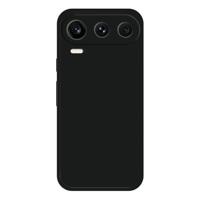 For Honor 600 Pro Global Imitation Liquid Silicone Phone Case - Black - EDA007723607G