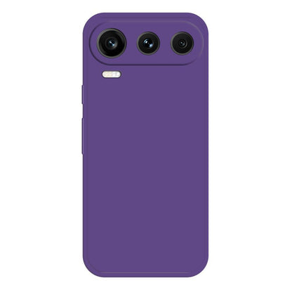 For Honor 600 Pro Global Imitation Liquid Silicone Phone Case - Dark Purple - EDA007723607H