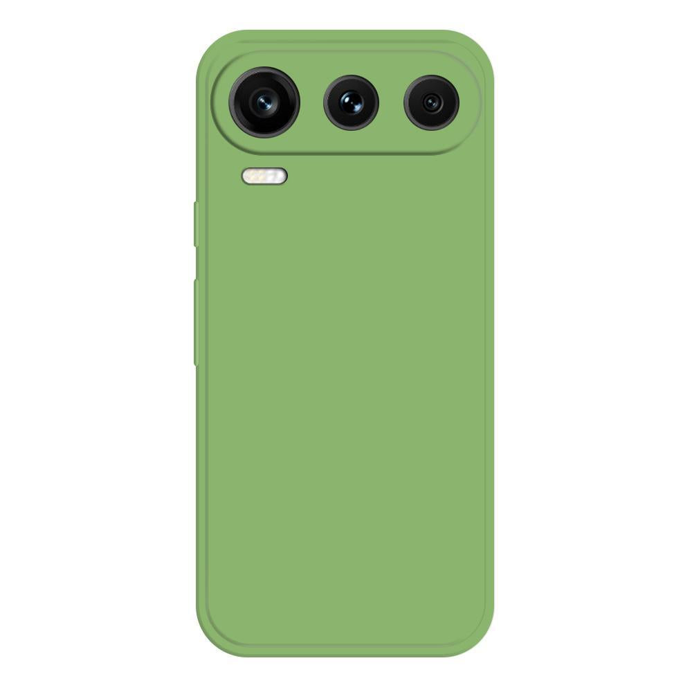 For Honor 600 Pro Global Imitation Liquid Silicone Phone Case - Matcha Green - EDA007723607I