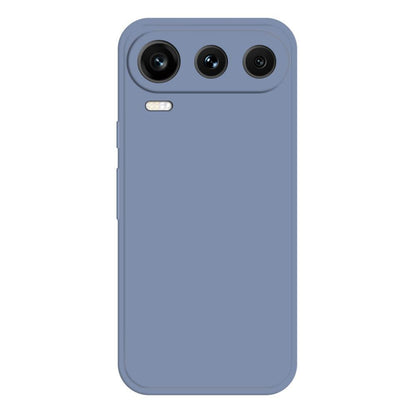 For Honor 600 Pro Global Imitation Liquid Silicone Phone Case - Grey - EDA007723607K