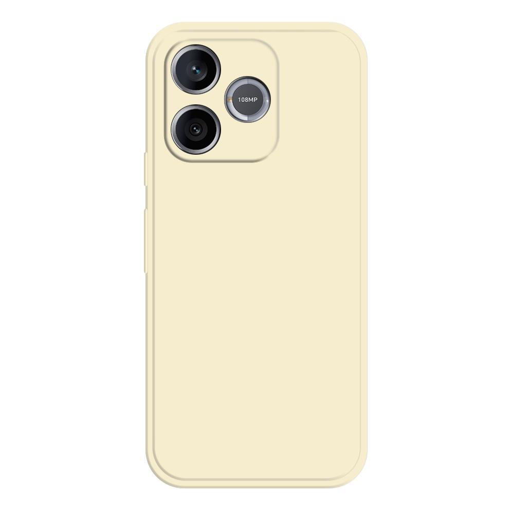 For Honor X80i 5G / 500 Smart 5G Global Imitation Liquid Silicone Phone Case - White - EDA007723608B