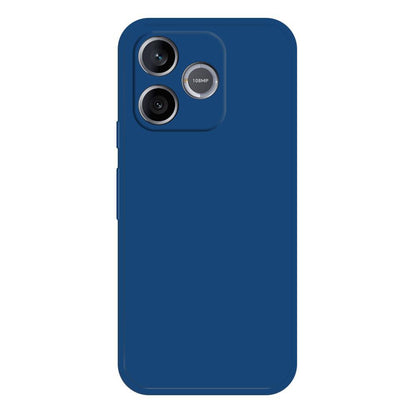 For Honor X80i 5G / 500 Smart 5G Global Imitation Liquid Silicone Phone Case - Blue - EDA007723608C
