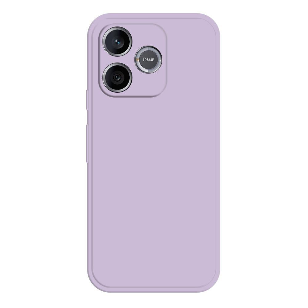 For Honor X80i 5G / 500 Smart 5G Global Imitation Liquid Silicone Phone Case - Purple - EDA007723608D