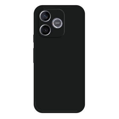 For Honor X80i 5G / 500 Smart 5G Global Imitation Liquid Silicone Phone Case - Black - EDA007723608G