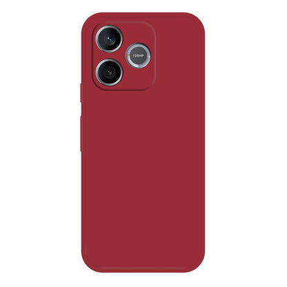 For Honor X80i 5G / 500 Smart 5G Global Imitation Liquid Silicone Phone Case - Dark Red - EDA007723608J