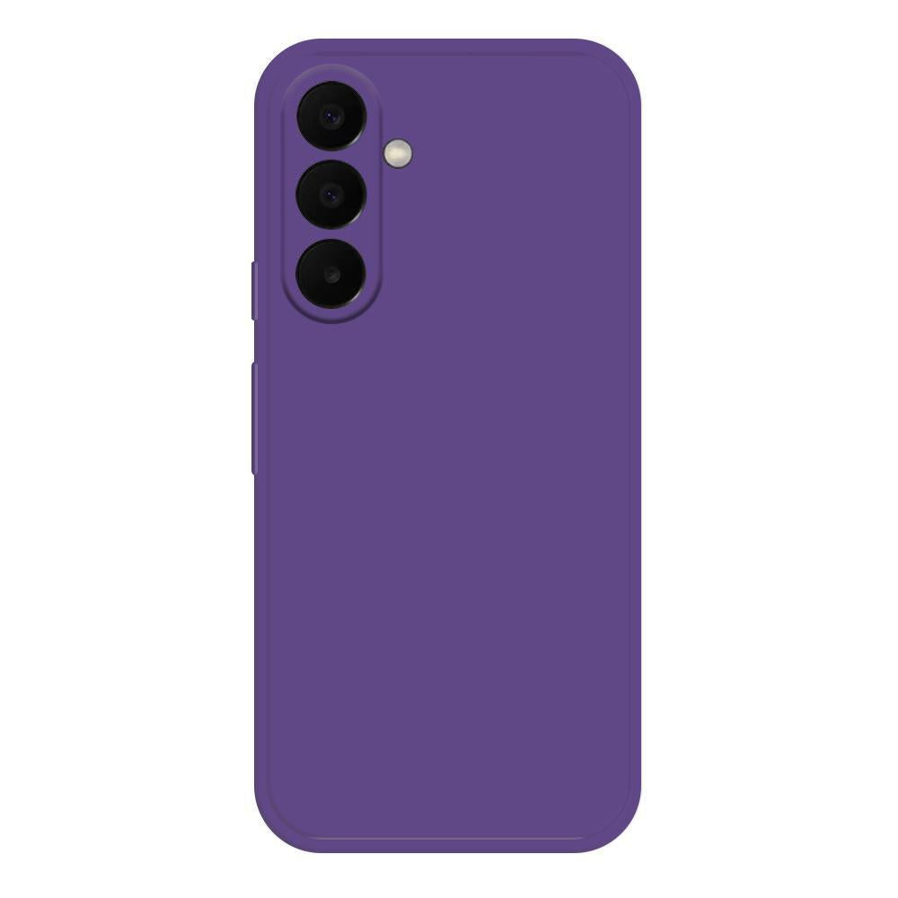 For Galaxy A27 5G Imitation Liquid Silicone Phone Case(Dark Purple)