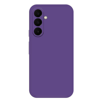 For Galaxy A27 5G Imitation Liquid Silicone Phone Case(Dark Purple)