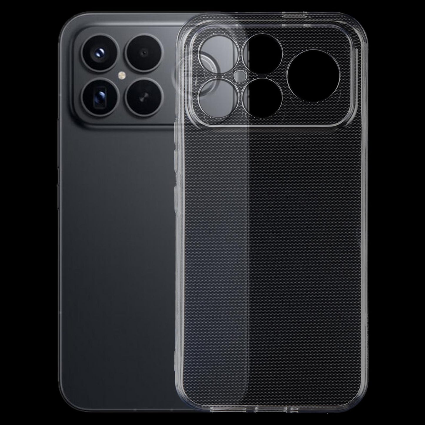 For Redmi K90 Pro Max Ultra-thin Transparent TPU Phone Case