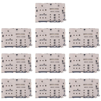 For Galaxy A3 2016 SM-A310 10pcs Original SIM + Micro SD Card Reader