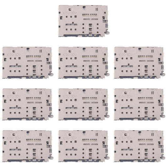 For Galaxy A3 2016 SM-A310 10pcs Original SIM + Micro SD Card Reader