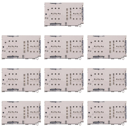 For Galaxy S7 SM-G930 10pcs Original SIM + Micro SD Card Reader