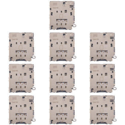 For Galaxy S6 Edge SM-G925 10pcs Original SIM Card Reader