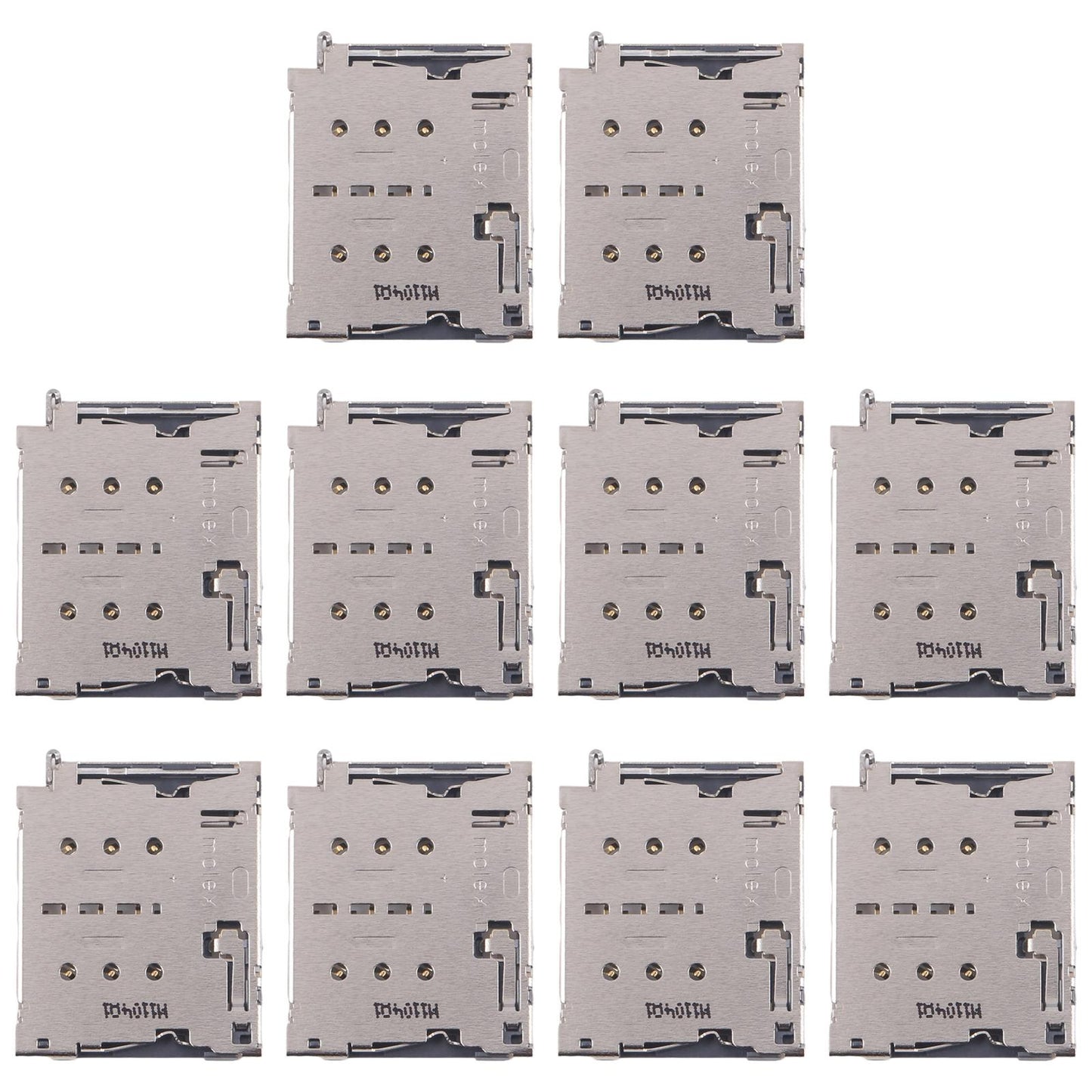 For Galaxy S10 5G SM-G977 10pcs Original SIM Card Reader