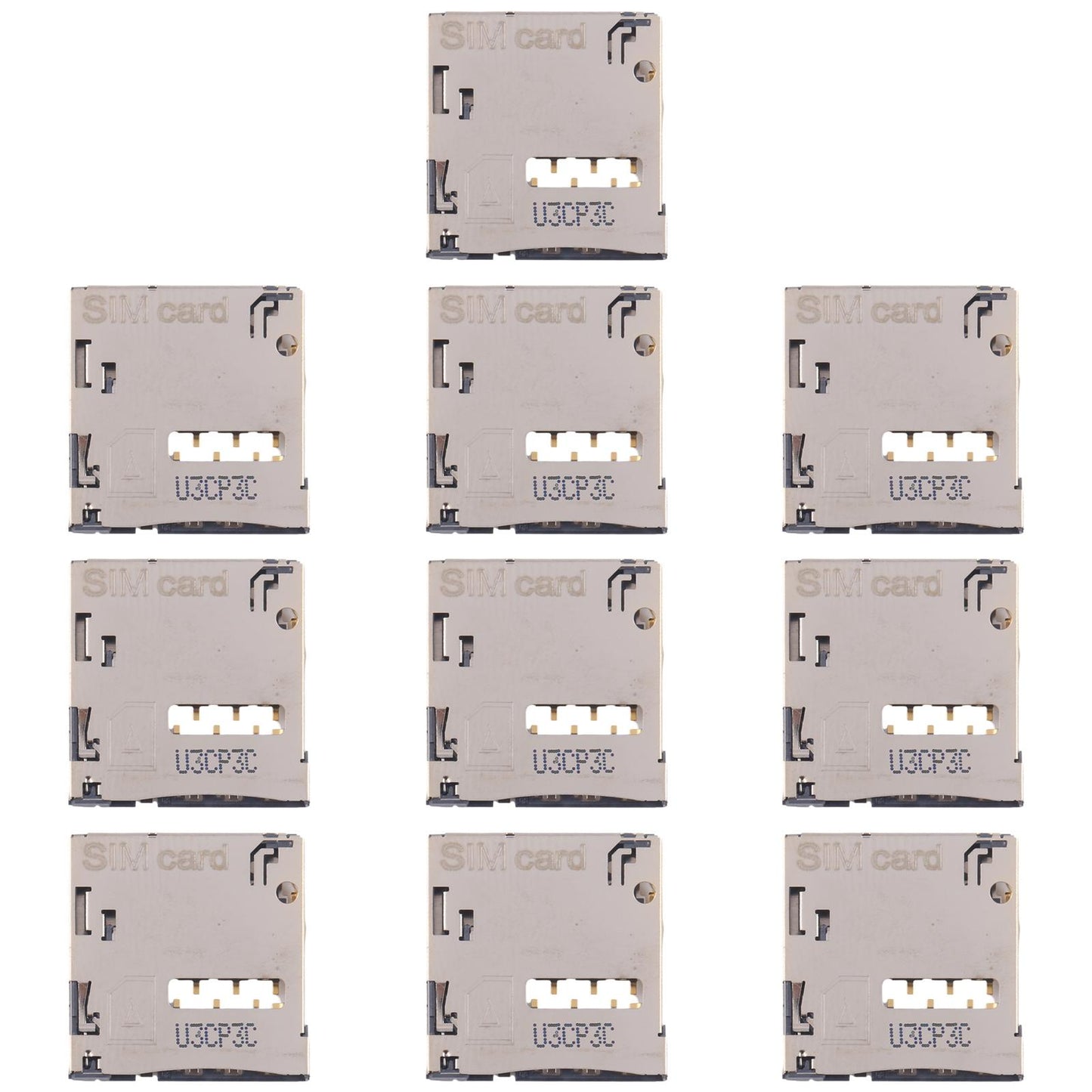 For Galaxy Note3 SM-N900 10pcs Original SIM Card Reader