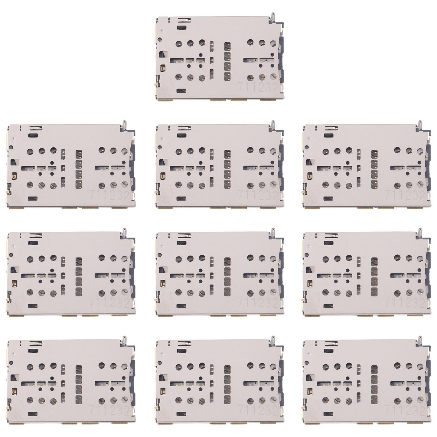 For Huawei P10 10pcs Original SIM + Micro SD Card Reader