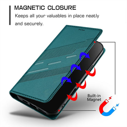 For Redmi K90 Pro Max / Poco F8 Ultra 5G Embossed Multi-functional Wallet Retro Leather Phone Case(Dark Green)