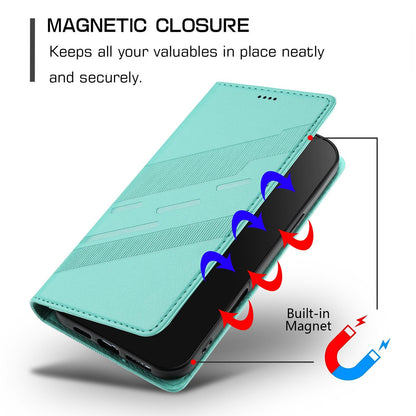 For Redmi K90 Pro Max / Poco F8 Ultra 5G Embossed Multi-functional Wallet Retro Leather Phone Case(Mint Green)
