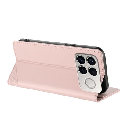For Redmi K90 Pro Max / Poco F8 Ultra 5G Embossed Multi-functional Wallet Retro Leather Phone Case(Pink)