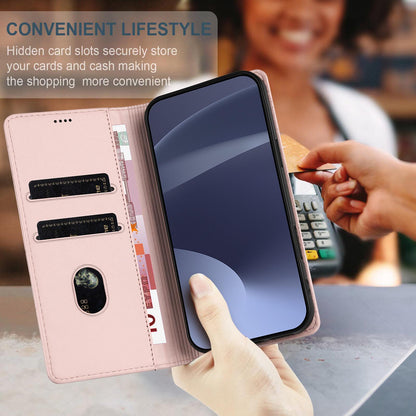 For Redmi K90 Pro Max / Poco F8 Ultra 5G Embossed Multi-functional Wallet Retro Leather Phone Case(Pink)