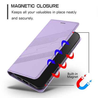 For Redmi K90 Pro Max / Poco F8 Ultra 5G Embossed Multi-functional Wallet Retro Leather Phone Case(Light Purple)