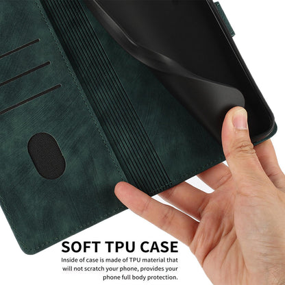 For Xiaomi 17T 5G Mandala Embossed Retro Frosted Leather Phone Case - Green - EDA007847910D