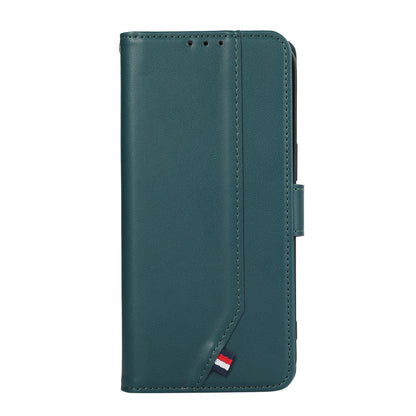 For Redmi K90 Pro Max/Poco F8 Ultra ABEEL Delicate Texture Splicing RFID Leather Phone Case(Green)