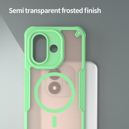 For Redmi Note 17 Pro 5G Global 163.5mm Armor Glaze MagSafe Magnetic Phone Case - Green - EDA007942508D
