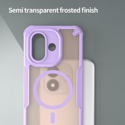 For Redmi Note 17 Pro 5G Global 163.5mm Armor Glaze MagSafe Magnetic Phone Case - Purple - EDA007942508E