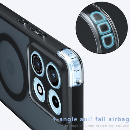 For Motorola Edge 70 Max/Legion Y70 2026 Armor MagSafe PC Hybrid TPU Phone Case - Frosted Black - EDA007957513A