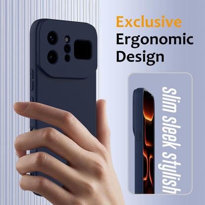 For Infinix Note 60 Ultra 5G Shockproof Silicone Magsafe Phone Case - Navy Blue - EDA007978905A