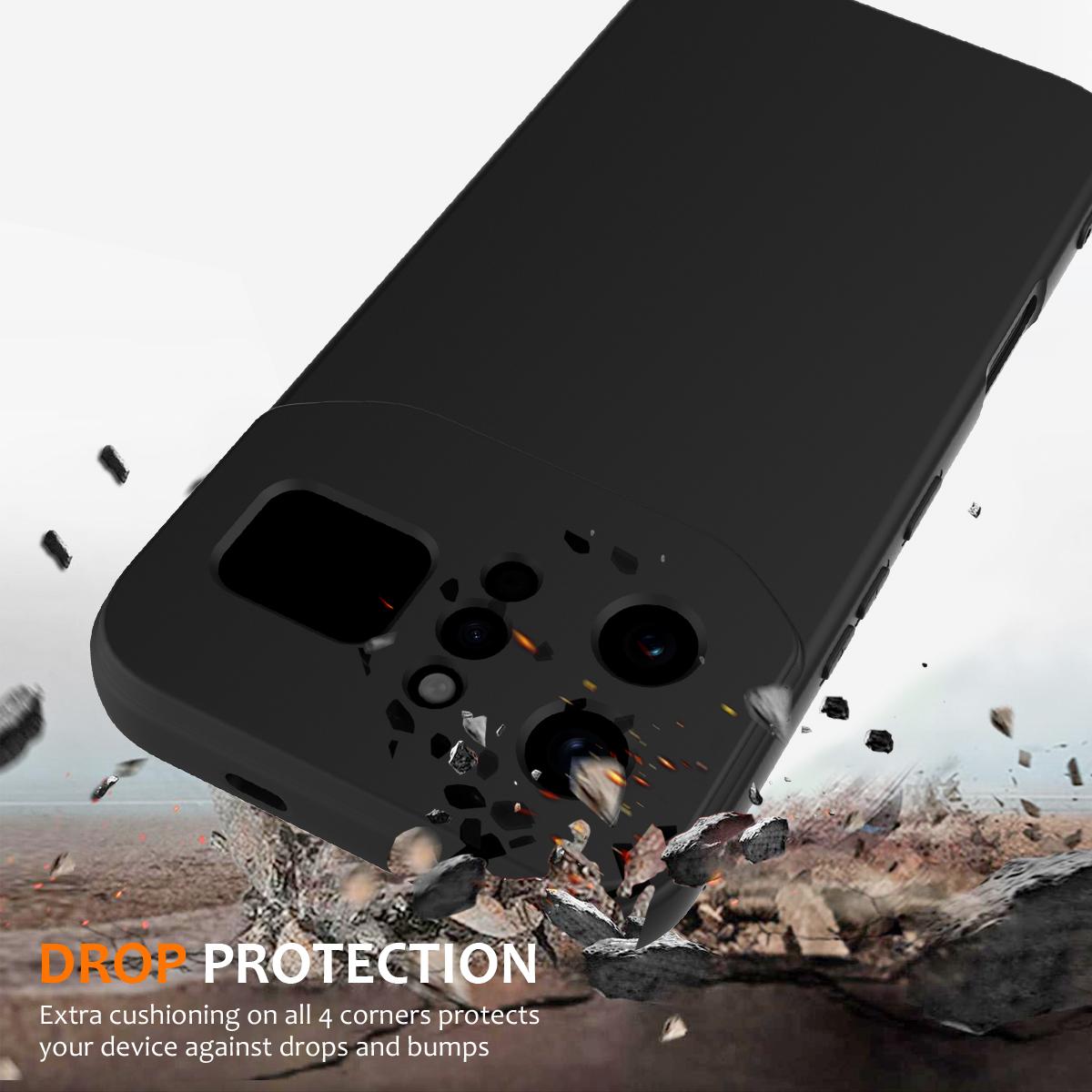 For Infinix Note 60 Ultra 5G Shockproof Silicone Magsafe Phone Case - Black - EDA007978905B