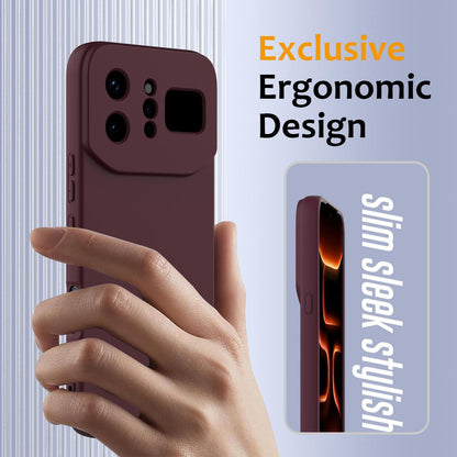 For Infinix Note 60 Ultra 5G Shockproof Silicone Magsafe Phone Case - Plum Color - EDA007978905C