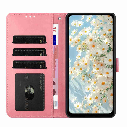 For Redmi K90 Pro Max / Poco F8 Ultra Daisy Embossed Leather Phone Case(Pink)