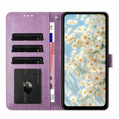 For Redmi K90 Pro Max / Poco F8 Ultra Daisy Embossed Leather Phone Case(Light Purple)