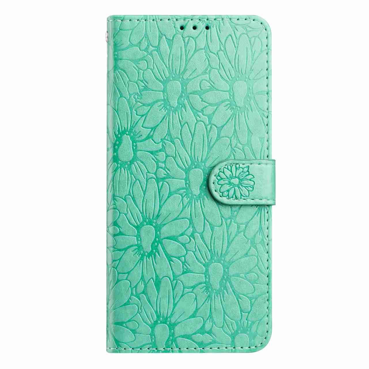 For Redmi K90 Pro Max / Poco F8 Ultra Daisy Embossed Leather Phone Case(Green)