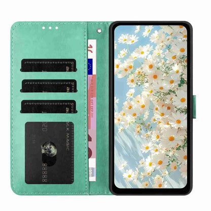 For Redmi K90 Pro Max / Poco F8 Ultra Daisy Embossed Leather Phone Case(Green)