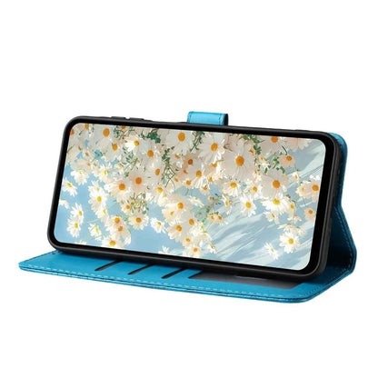 For Redmi K90 Pro Max / Poco F8 Ultra Daisy Embossed Leather Phone Case(Blue)