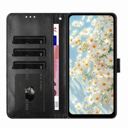 For Redmi K90 Pro Max / Poco F8 Ultra Daisy Embossed Leather Phone Case(Black)
