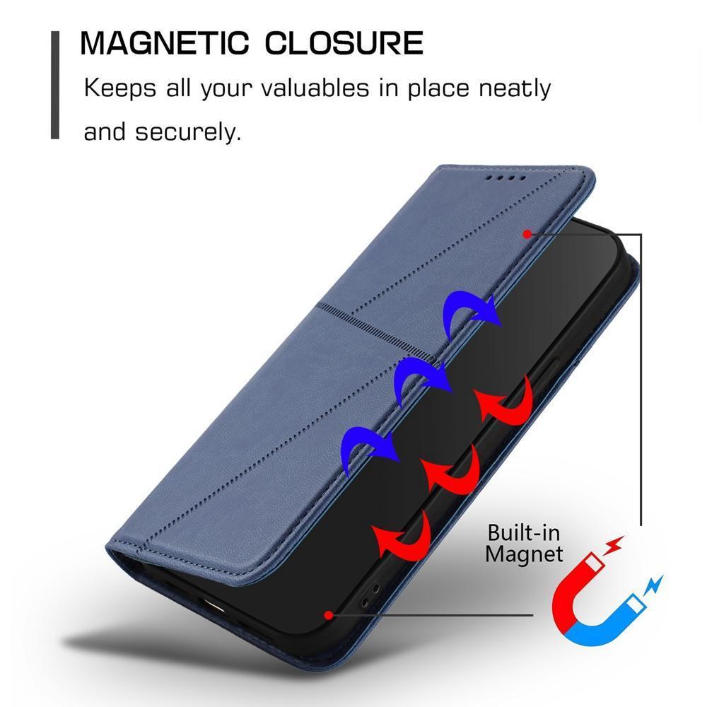 For Redmi K90 Pro Max / Poco F8 Ultra Strong Magnetic Frosted Flip Leather Phone Case(Royal Blue)