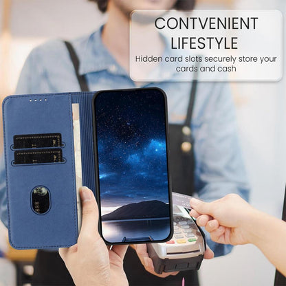 For Redmi K90 Pro Max / Poco F8 Ultra Strong Magnetic Frosted Flip Leather Phone Case(Royal Blue)