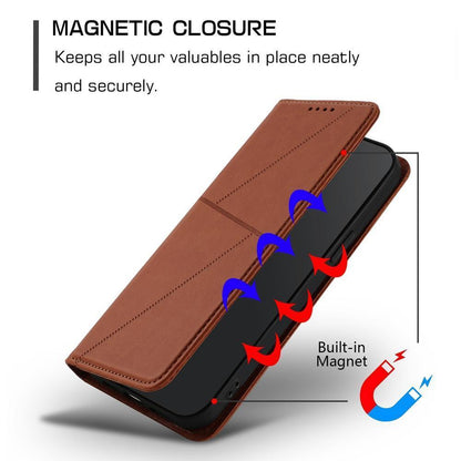 For Redmi K90 Pro Max / Poco F8 Ultra Strong Magnetic Frosted Flip Leather Phone Case(Coffee Color)