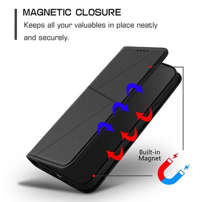 For Redmi K90 Pro Max / Poco F8 Ultra Strong Magnetic Frosted Flip Leather Phone Case(Black)