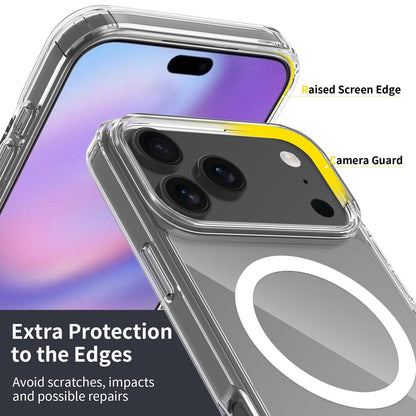 For iPhone 18 Pro Max Scratchproof PC Hybrid TPU Magsafe Phone Case - Transparent - EDA008013407A