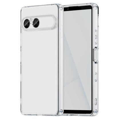 For Sony Xperia 10 VIII PC Hybrid TPU Airbag Shockproof Phone Case(Transparent)