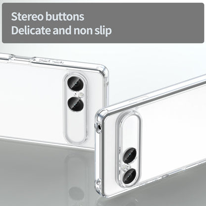 For Sony Xperia 10 VIII PC Hybrid TPU Airbag Shockproof Phone Case(Transparent)